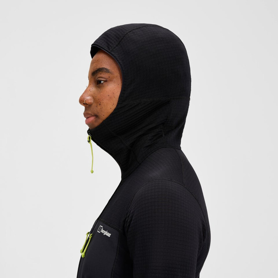 women s mtn guide hoody - schwarz berghaus