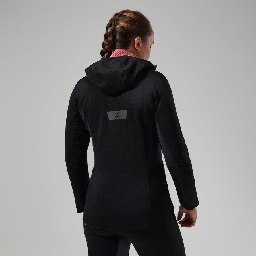 women s mtn guide-mw-kapuzenjacke - black die berghaus
