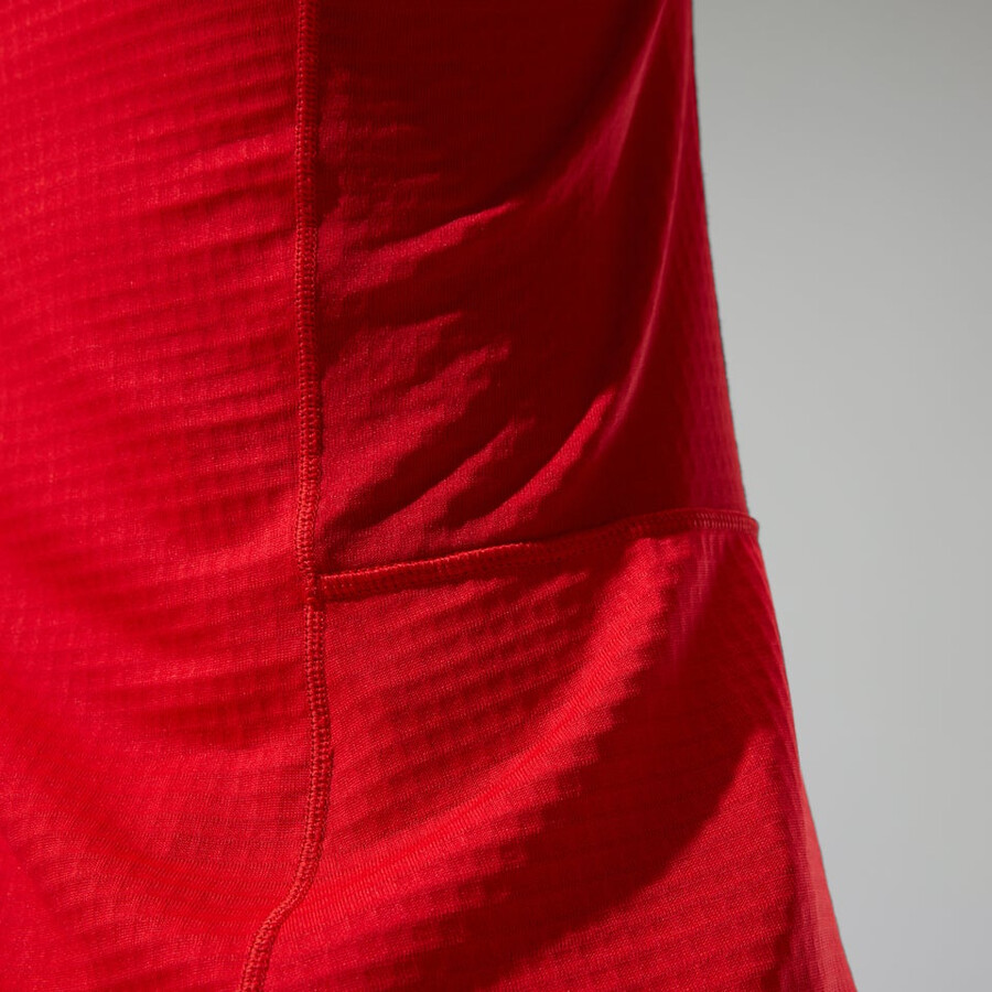 women s mtn guide-mw-kapuzenpullover - red berghaus