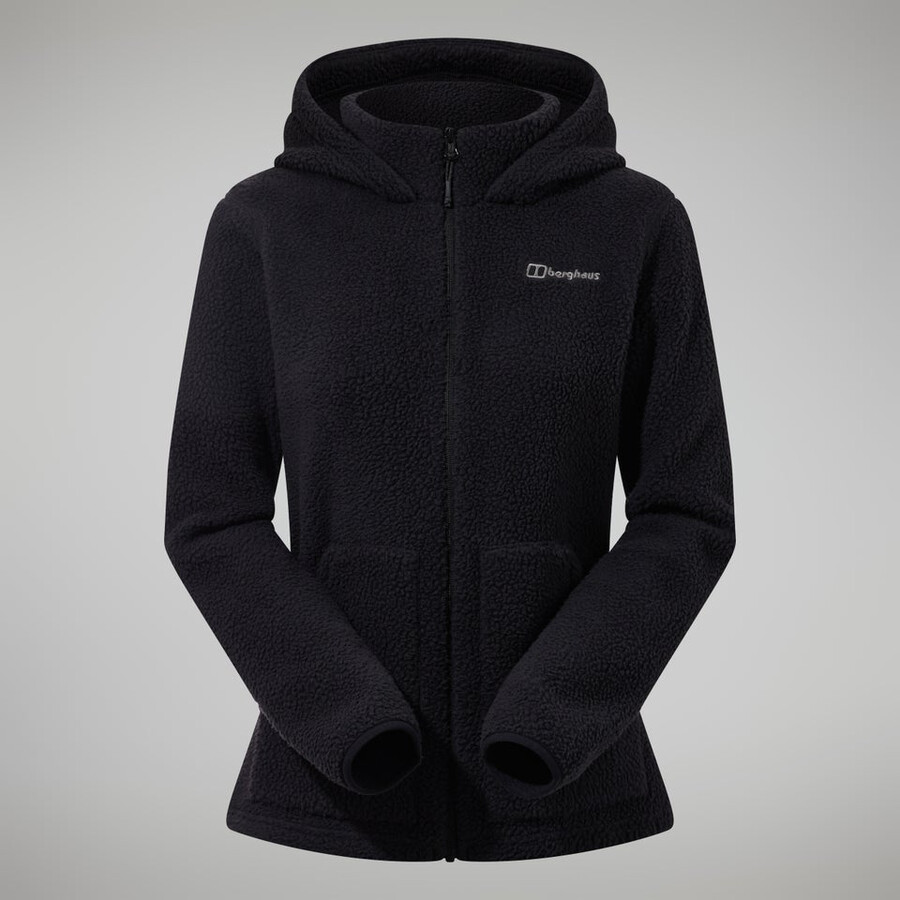 frauen darria fz hooded jacket - schwarz berghaus
