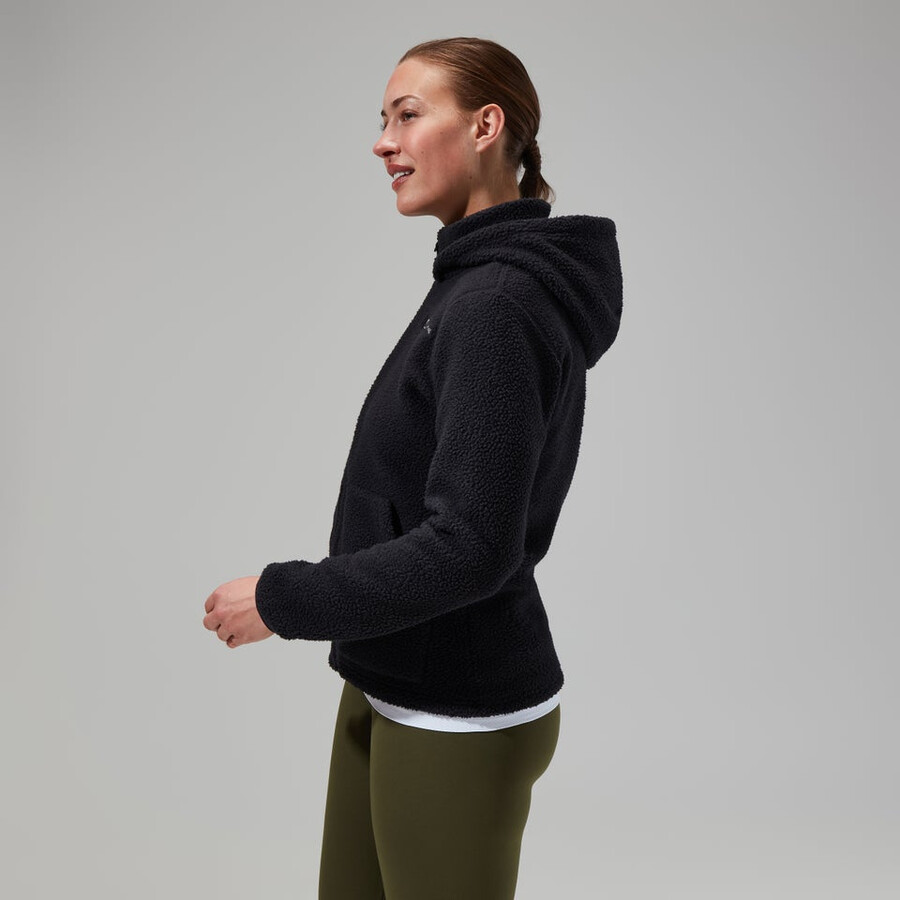 frauen darria fz hooded jacket - schwarz berghaus