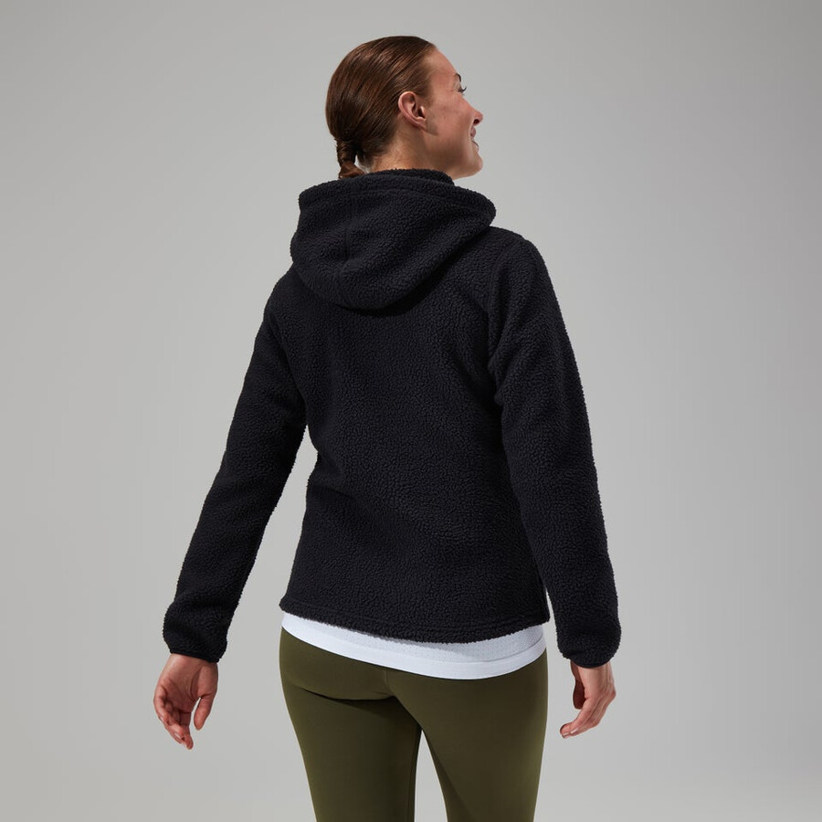 frauen darria fz hooded jacket - schwarz berghaus