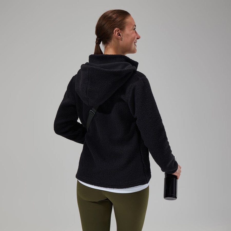 frauen darria fz hooded jacket - schwarz berghaus