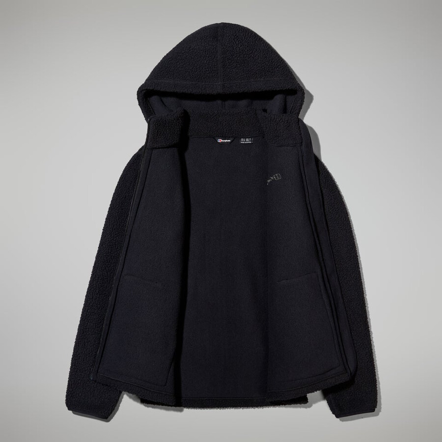 frauen darria fz hooded jacket - schwarz berghaus