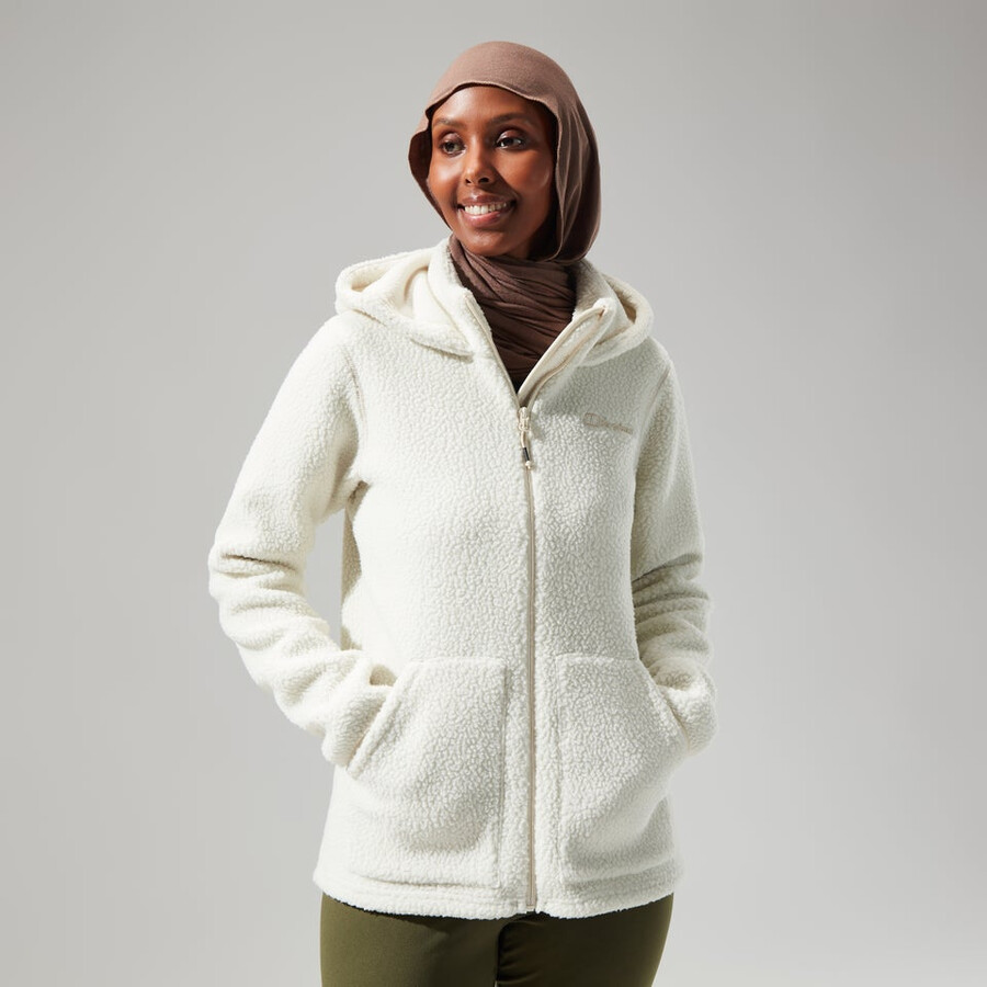 frauen darria fz hooded jacket - natural berghaus