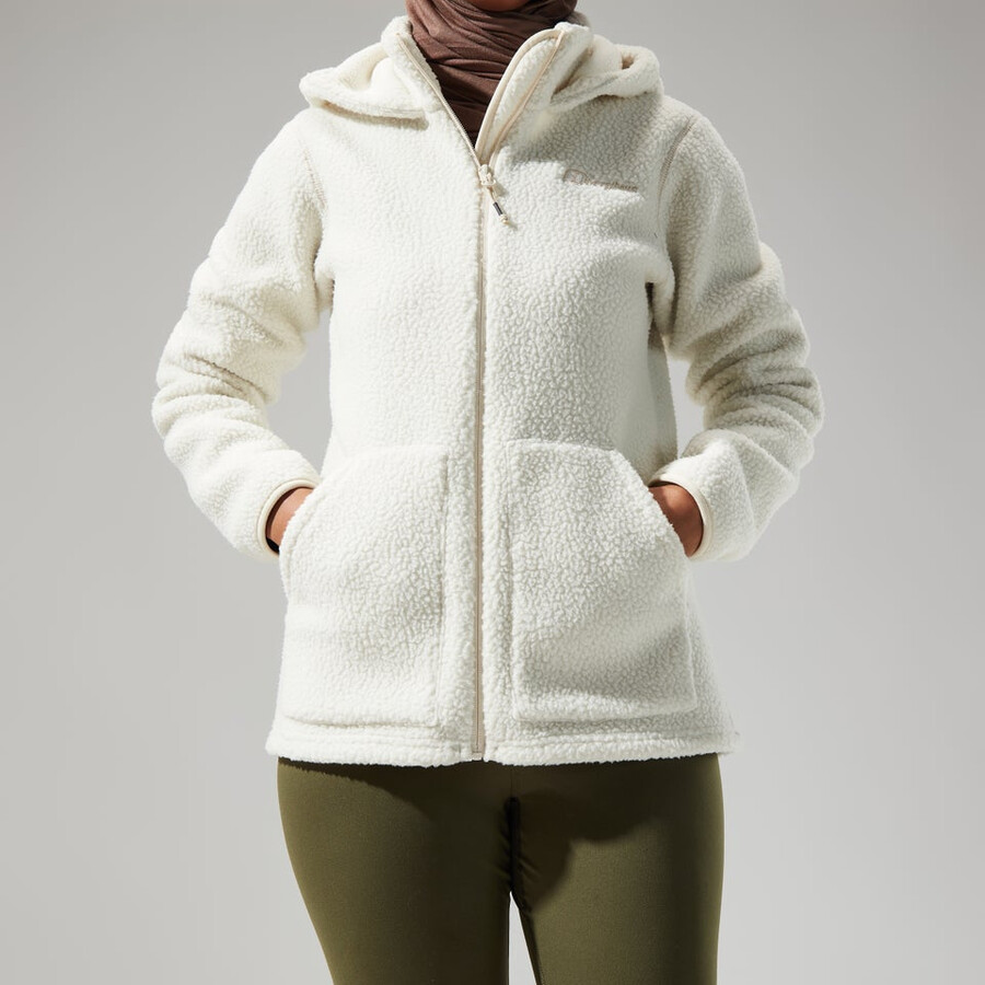 frauen darria fz hooded jacket - natural berghaus