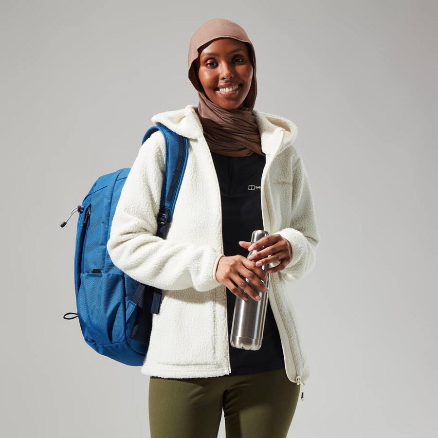 frauen darria fz hooded jacket - natural berghaus