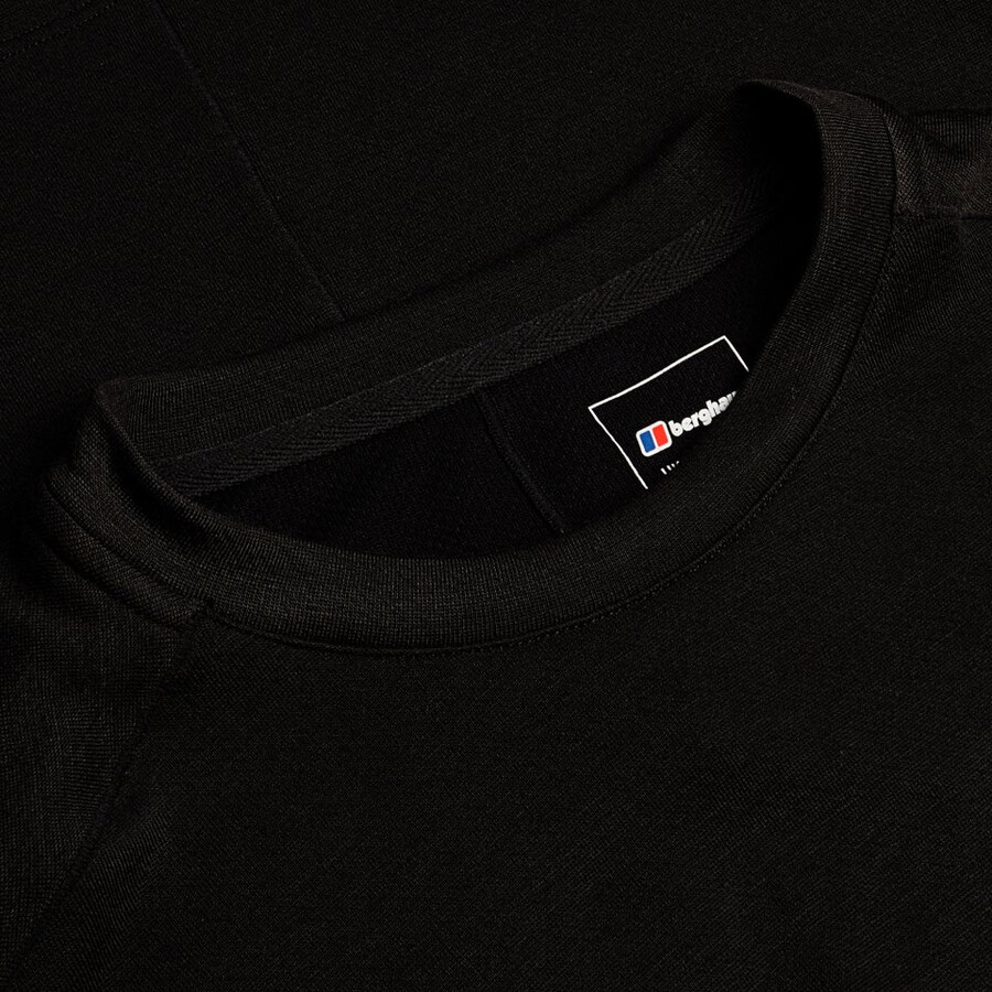 frauen-ivyhill crew - black die berghaus
