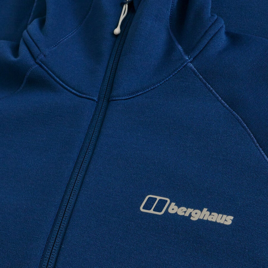 women s kinetic powerstretch hoody - blue berghaus