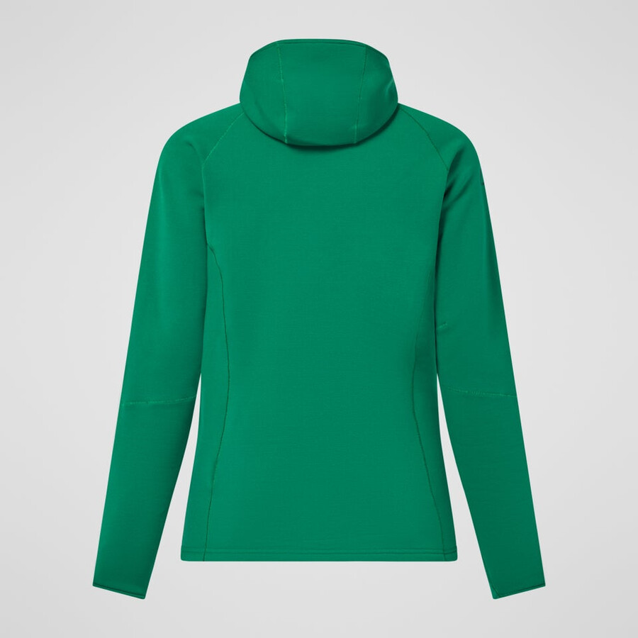 women s kinetic powerstretch hoody - grün berghaus