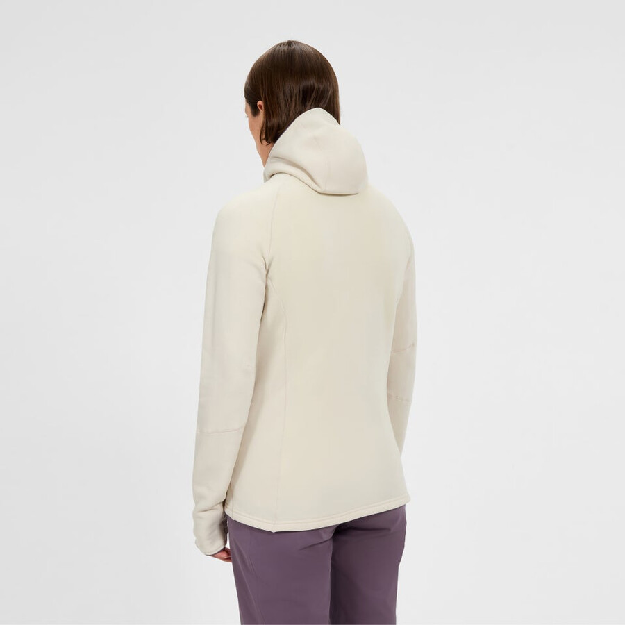 women s kinetic powerstretch hoody - grey berghaus