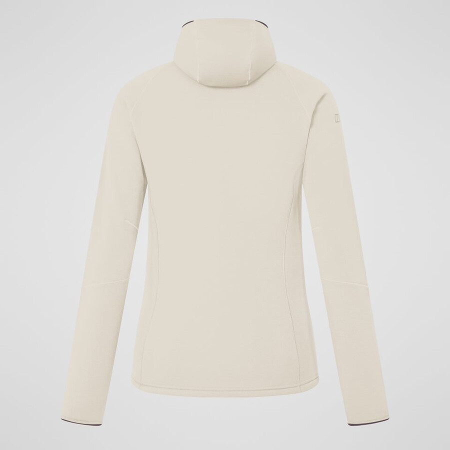 women s kinetic powerstretch hoody - grey berghaus