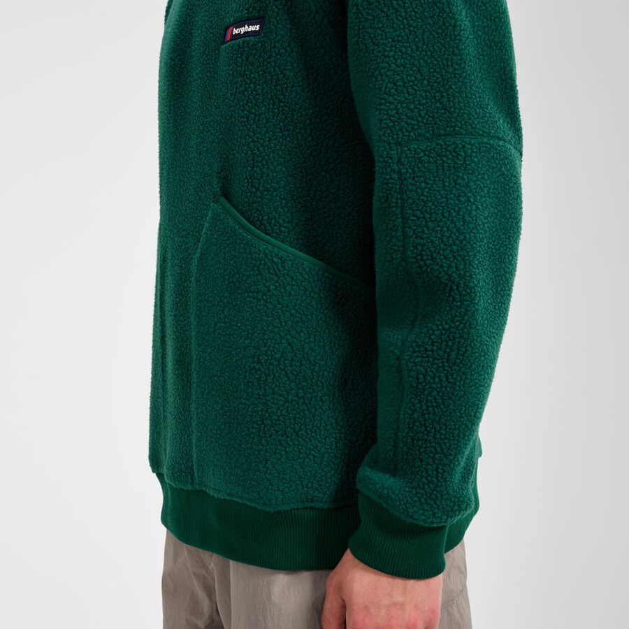 unisex-vulkanismus-pullover - grün berghaus