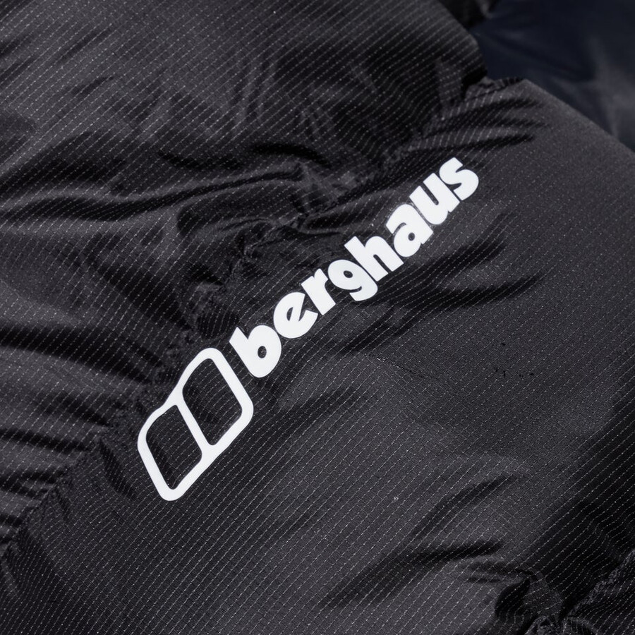 women s mtn arete ultra-down-hoody - schwarz berghaus
