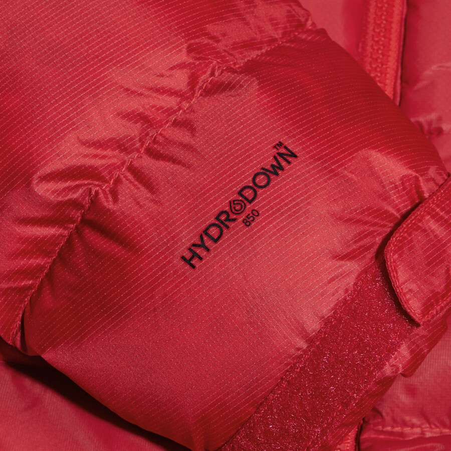 women s mtn arete ultra-down hoody - rot berghaus