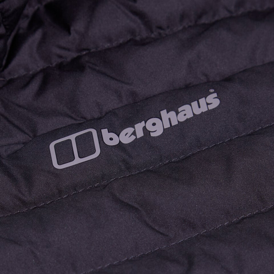 women s nula kapuzen mutterschaft-2in1-jacke - schwarz berghaus