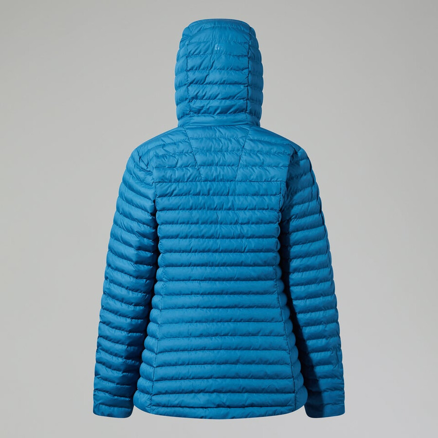women s nula kapuzen mutterschaft-2in1-jacke - türkis berghaus