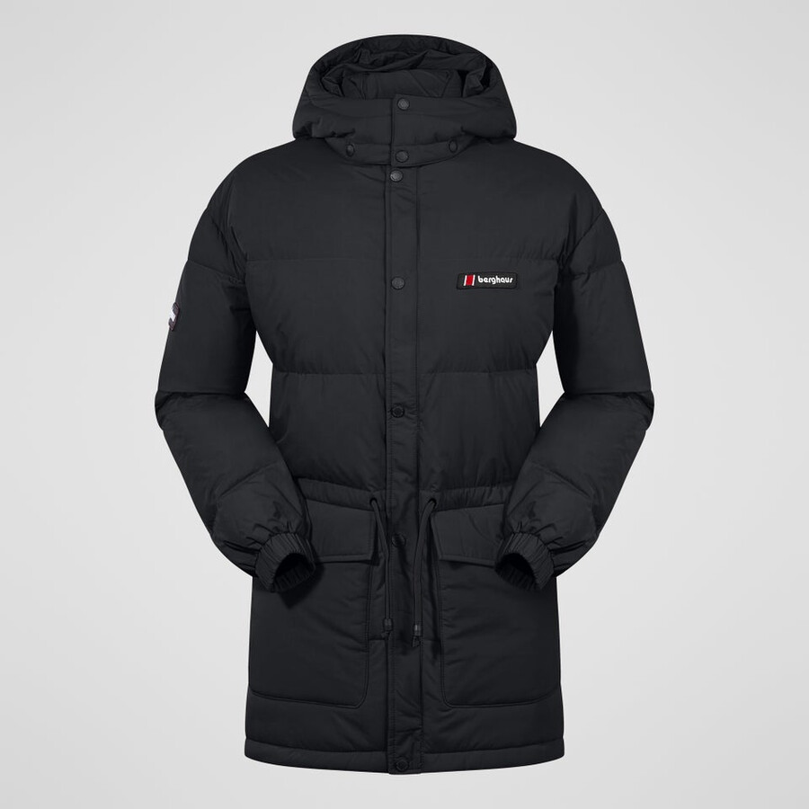 unisex lumley down jacket - black die berghaus