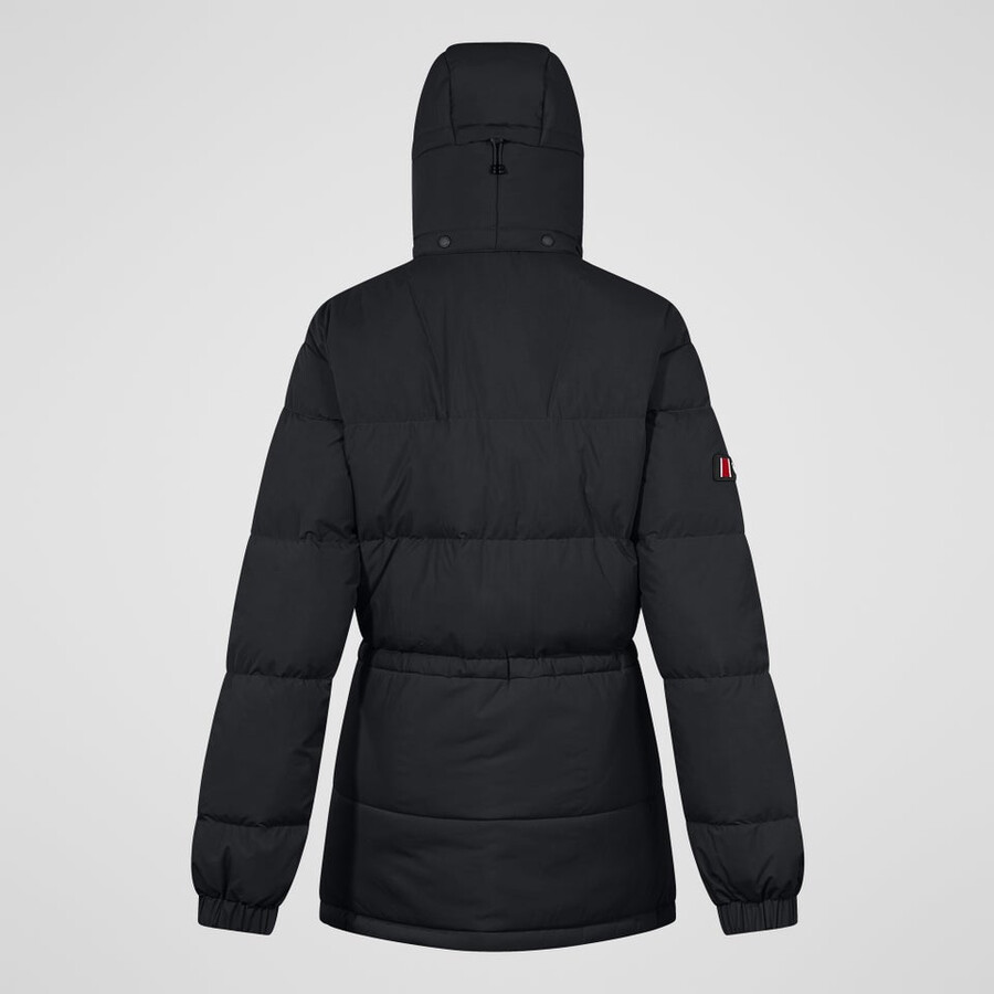 unisex lumley down jacket - black die berghaus