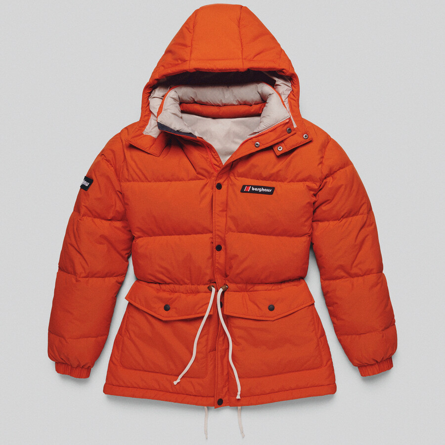 unisex lumley insulated jacket - orange berghaus