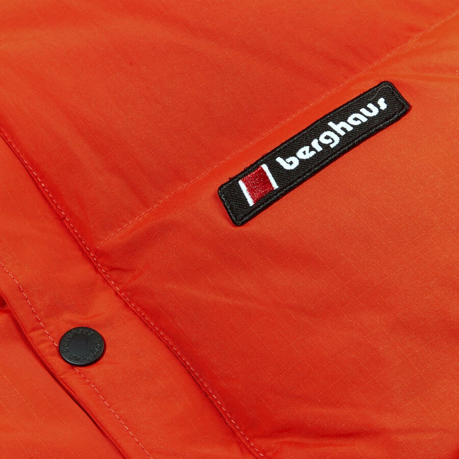 unisex lumley insulated jacket - orange berghaus