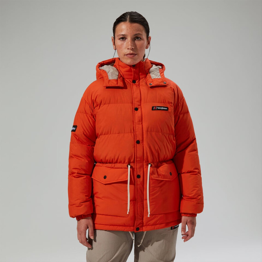 unisex lumley insulated jacket - orange berghaus