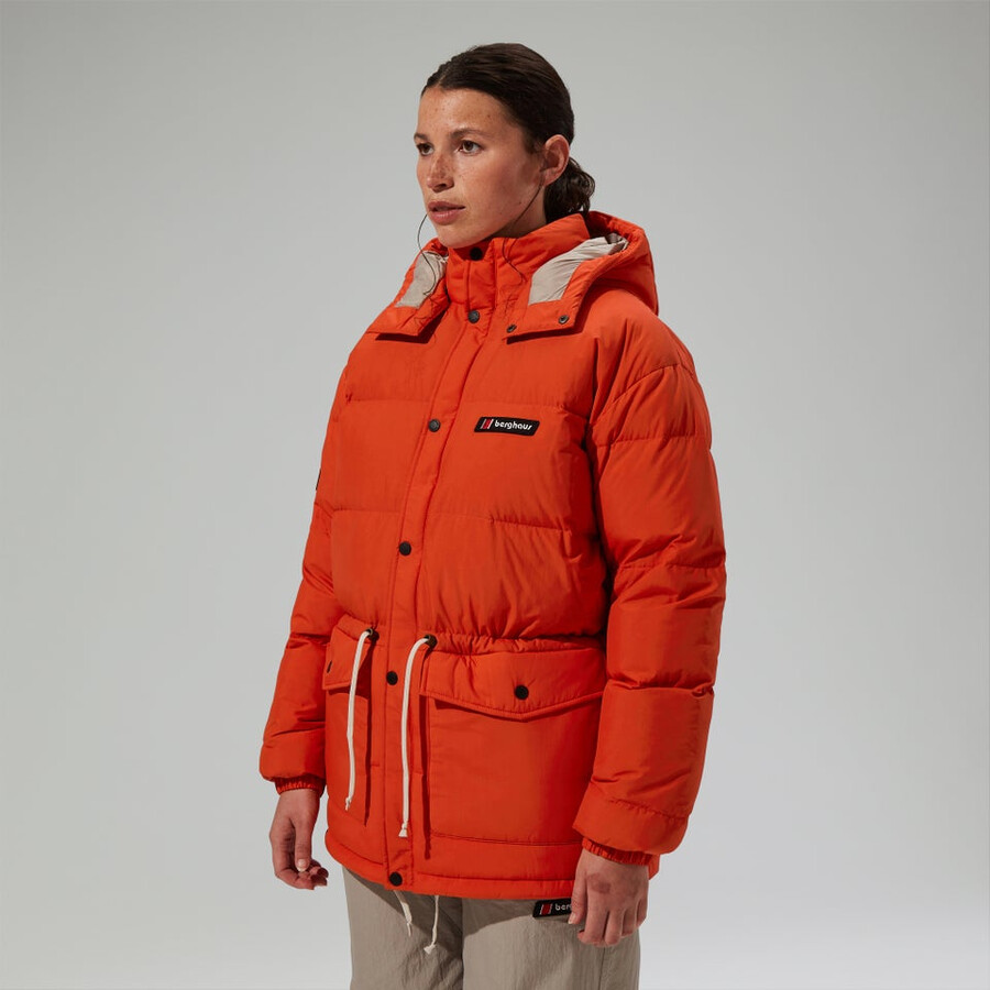 unisex lumley insulated jacket - orange berghaus