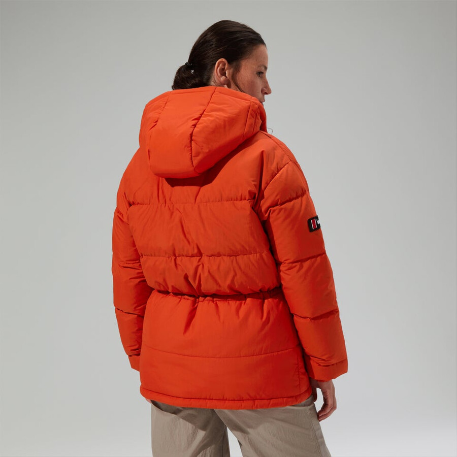 unisex lumley insulated jacket - orange berghaus