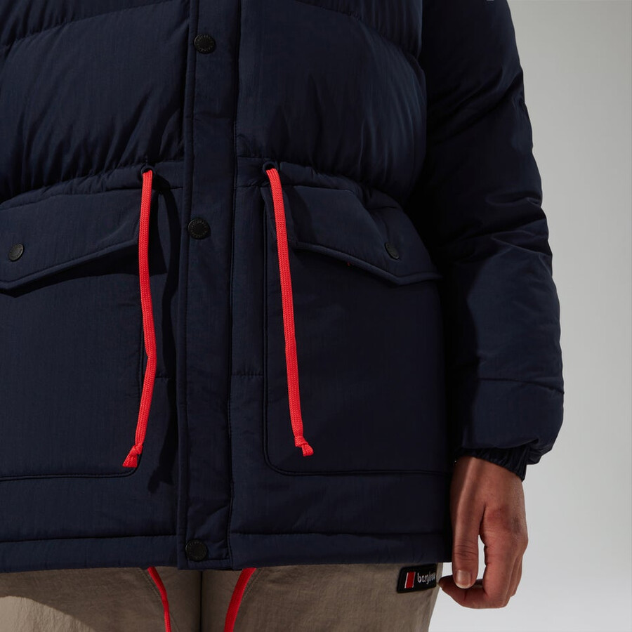 unisex lumley insulated jacket - blue berghaus