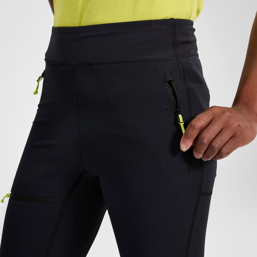 women s mtn guide alpine legging - black die berghaus