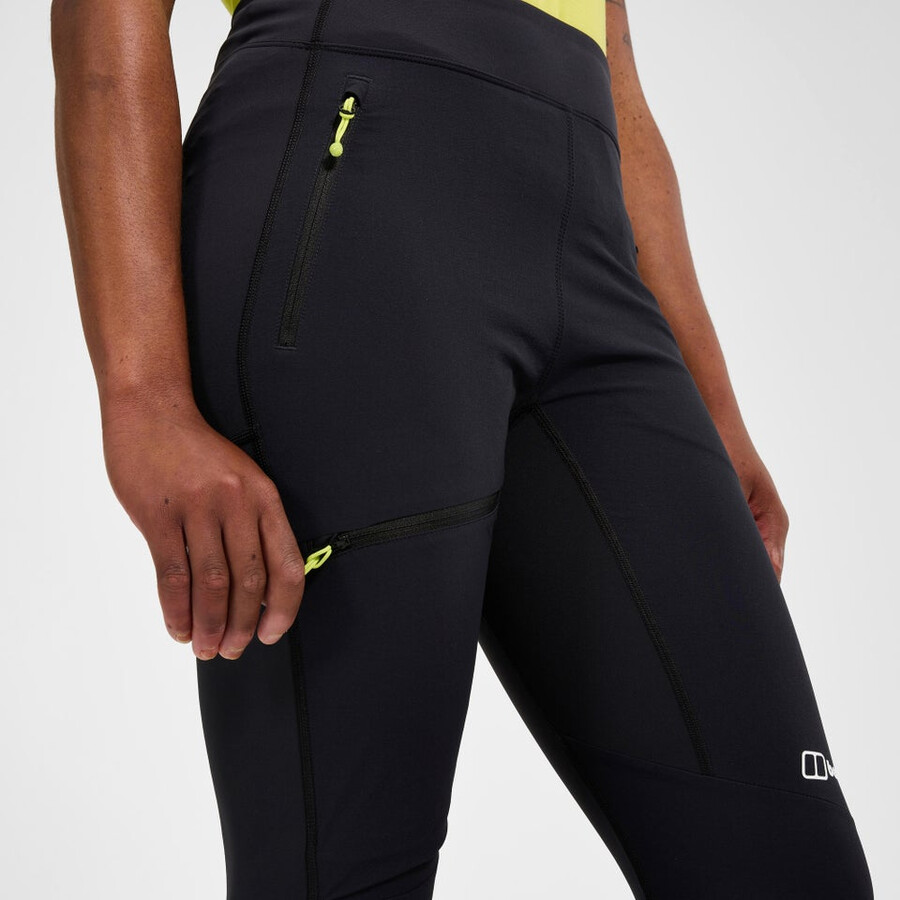 women s mtn guide alpine legging - black die berghaus
