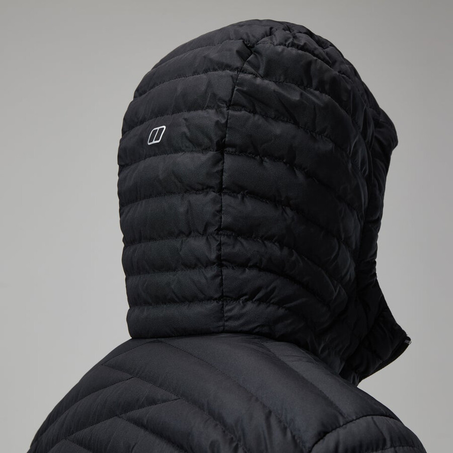 damen nula micro jacke - black die berghaus