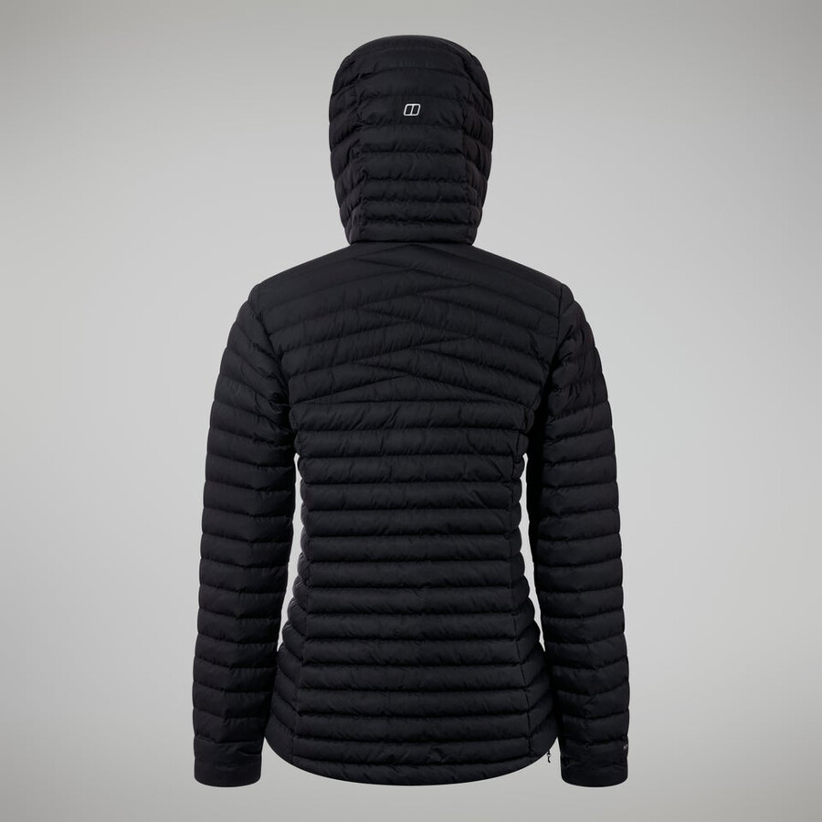 damen nula micro jacke - black die berghaus