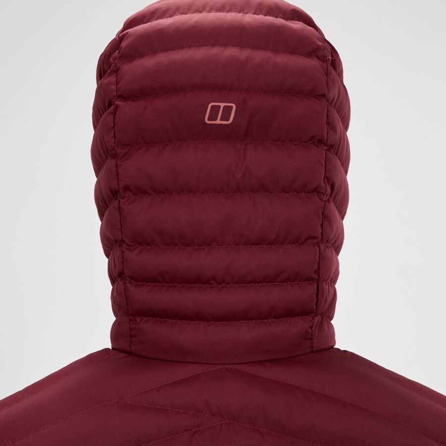 damen nula micro synthetic insulated jacket - red berghaus
