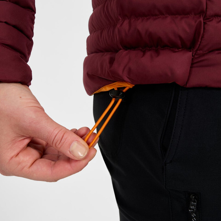 damen nula micro synthetic insulated jacket - red berghaus