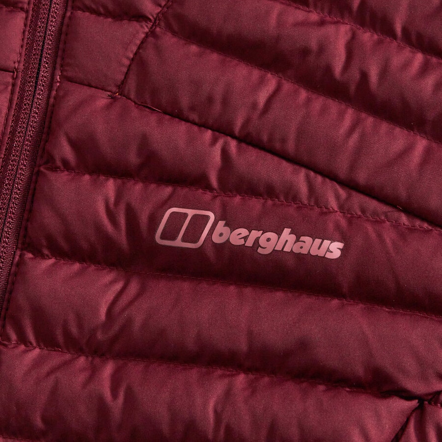damen nula micro synthetic insulated jacket - red berghaus