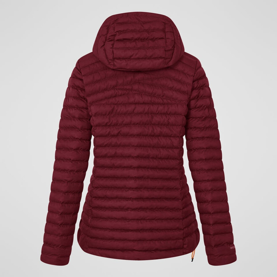 damen nula micro synthetic insulated jacket - red berghaus