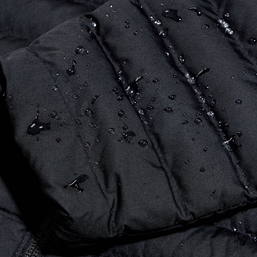 damen nula micro jacke lang schwarz berghaus