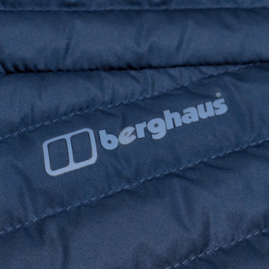 damen nula micro jacke langer - dark blue berghaus
