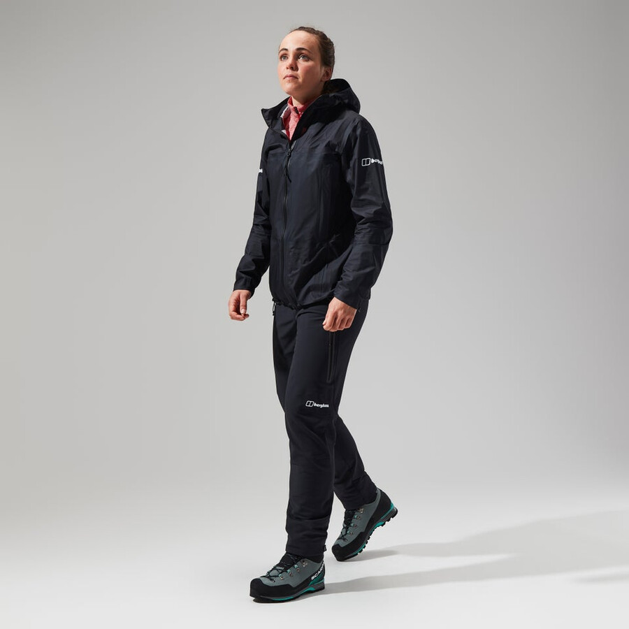 women s mtn guide hyper-alpha-jacke - schwarz berghaus