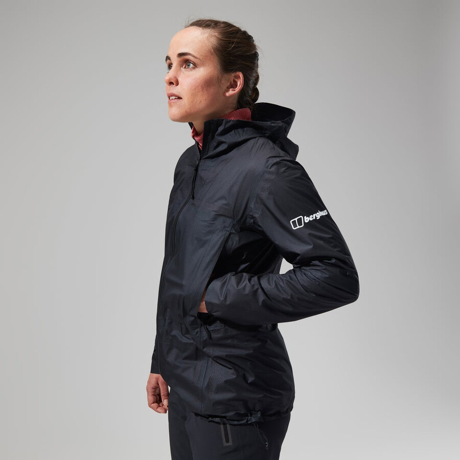women s mtn guide hyper-alpha-jacke - schwarz berghaus