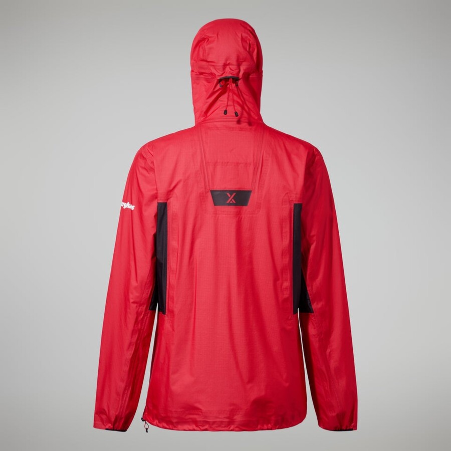 women s mtn guide hyper-alpha-jacke - rotschwarz berghaus