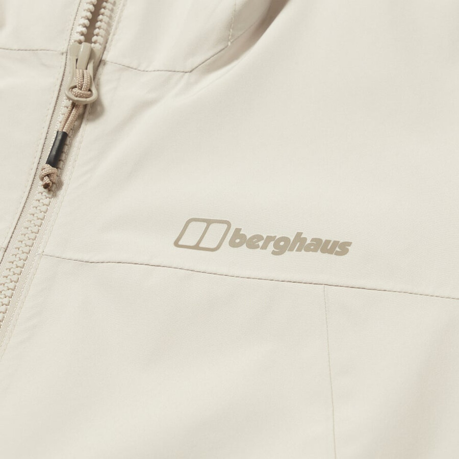 women s deluge pro 3.0-wasserdichte jacke - grau berghaus