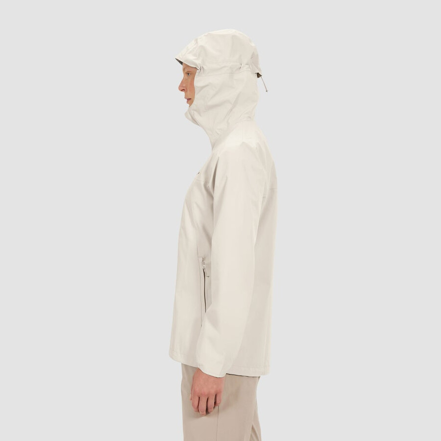women s deluge pro 3.0-wasserdichte jacke - grau berghaus