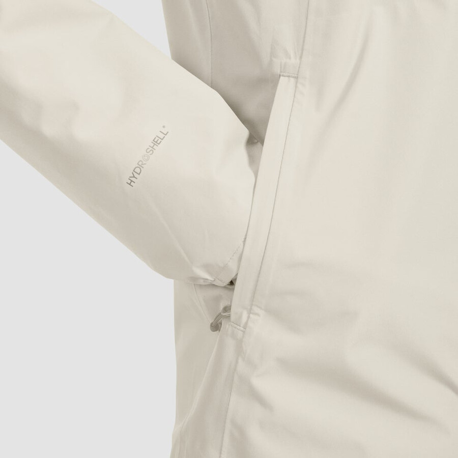women s deluge pro 3.0-wasserdichte jacke - grau berghaus