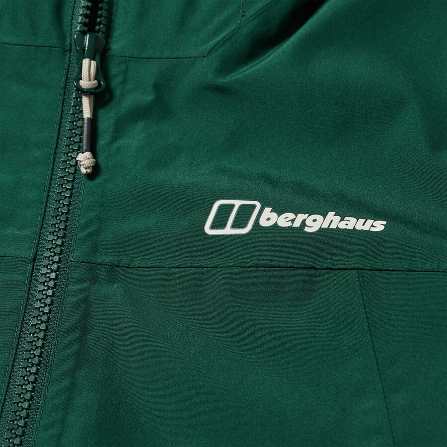 women s deluge pro 3.0-wasserdichte jacke - grün berghaus
