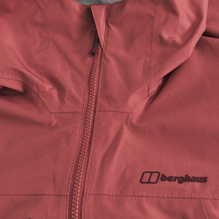 women s deluge pro 3.0 waterproof jacket - red berghaus