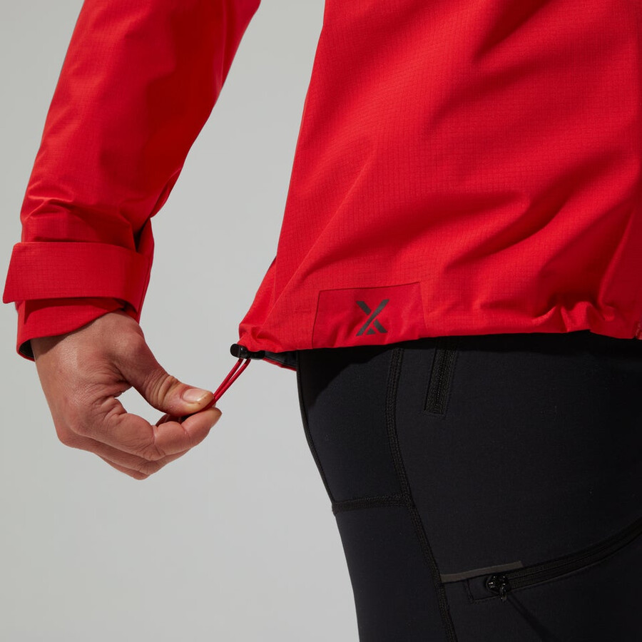 women s mtn guide alpine pro gore-tex jacke - rot berghaus