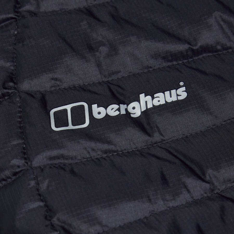 women s tephra 2.0 hooded insulated jacke schwarz berghaus