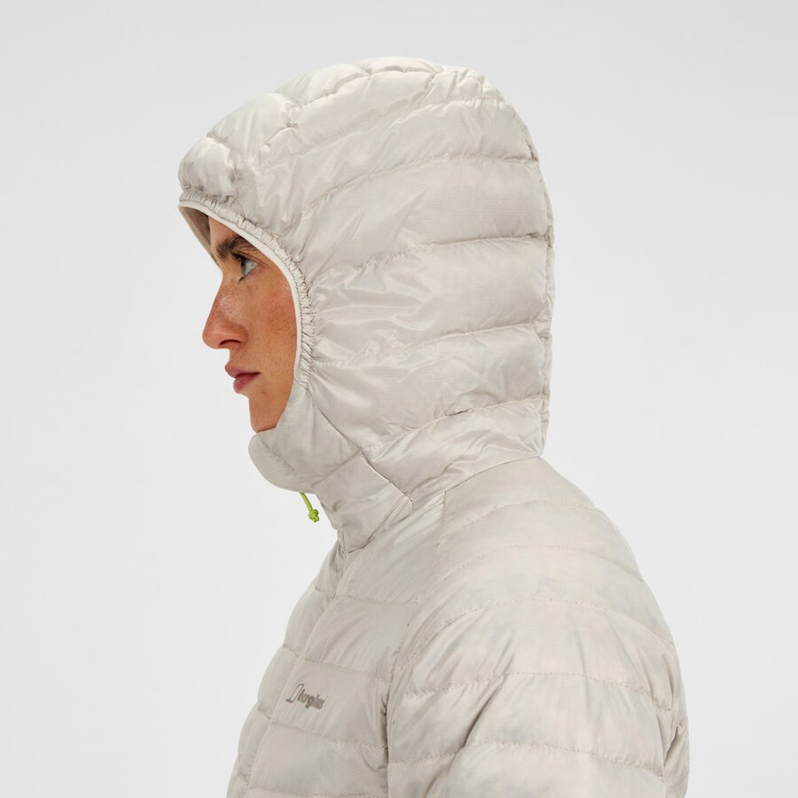 women s tephra 2.0 hooded insulated jacket - grey berghaus